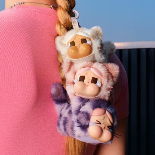 POP MART Crybaby Wild but Cutie Series - Vinyl Plush Pendant Anime Actionfiguren Sammelfiguren Sammler Kunstspielzeug Spielzeug Figuren Geschenk 1PC