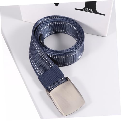 1pc Adjustable Outdoor Training Belt Lightweight Canvas Waist Band Plastic Buckle for Men and Women Dark and Breathable Material4