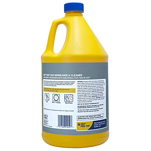 Zep Fast 505 Cleaner And Degreaser - 1 Gallon - Zu505128 - Great For Grills, Plastics, Metal, And More! (4) #TOP6