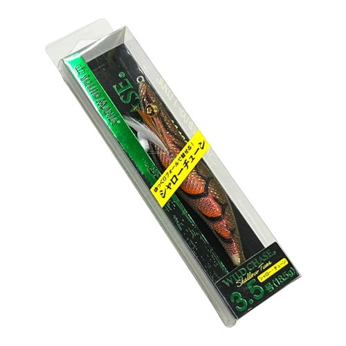 スクイッドマニア(SquidMania) エギ WILD CHASE 3.5S ワイルドチェイス 3.5号 シャローtune (08.伊勢エビRED)