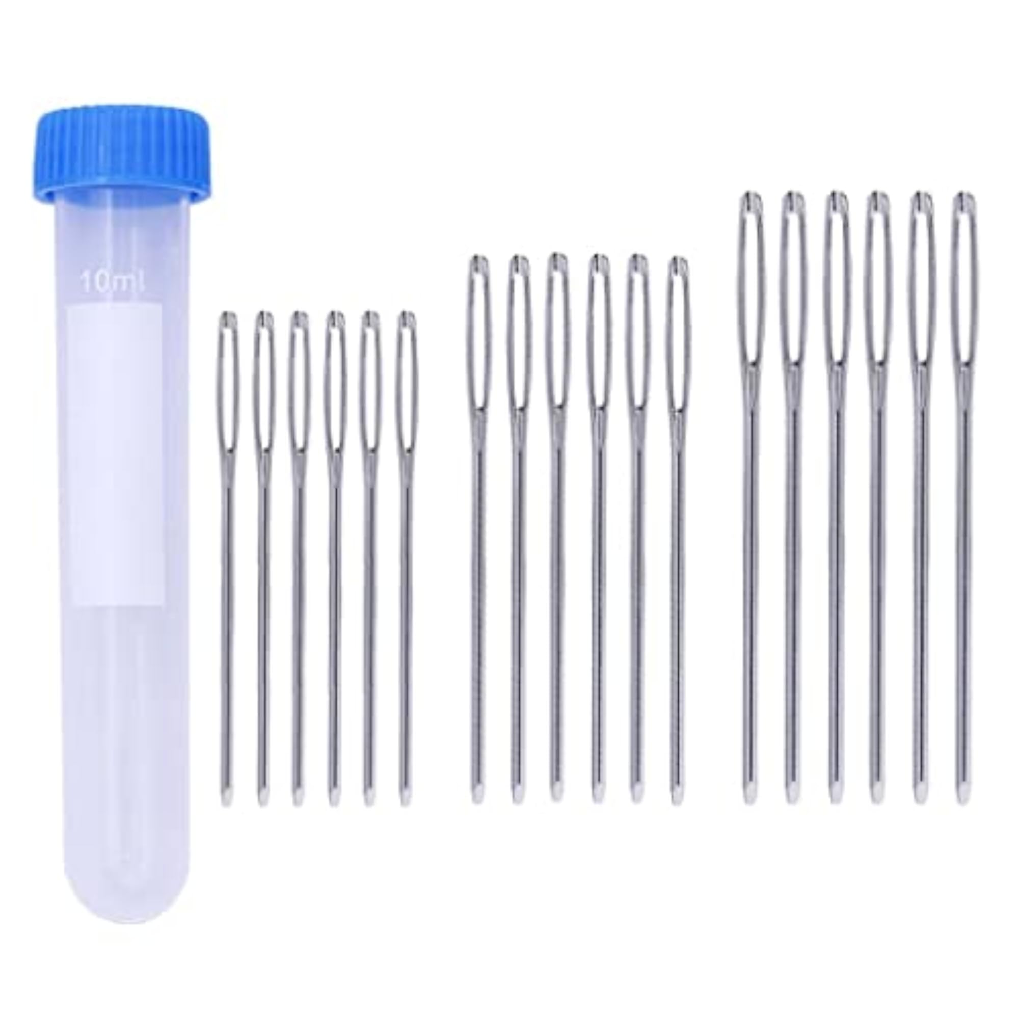 Large-Eye Blunt Stitching Needles with Case