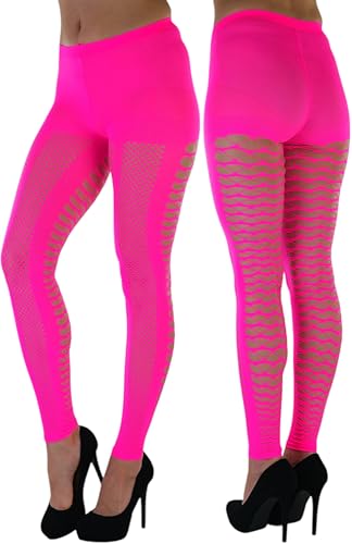 ToBeInStyle Women's Pothole & Slashed Footless Design Leggings4