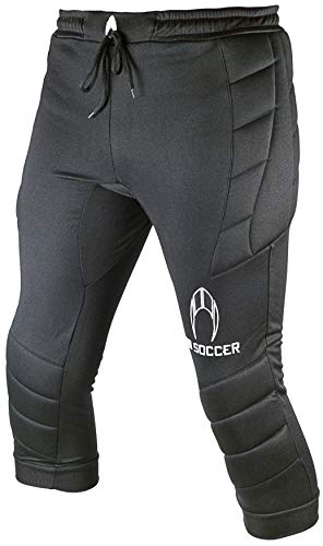 HO Soccer 3/4 Logo Pantalones de Portero, Unisex niños, Negro, 10 Cover