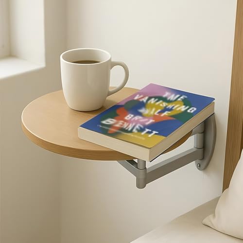 Table d'appoint pliante ronde murale pour optimiser les petits espaces - 7