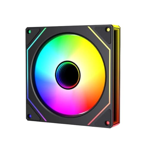 Ventilador ARGB con Espejo Infinito y Sincronización Dinámica Prism 7Pro para Chasis de PC B