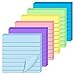 Haftnotizen Selbstklebende Notizzettel Große Gefütterte Sticky Notes für Büro Schule und Zuhause 7,5 x 7,5 cm