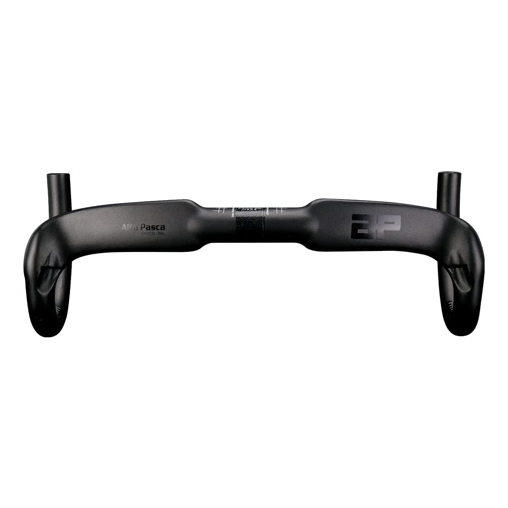 Manillar carbono carretera manillar bicicleta de carretera 1-1/8" manillares carbono enrutamiento interno manillares de bici de carretera negro UD mate 31.8 * 420mm