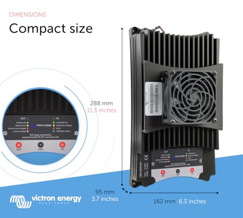 Image of Victron Energy Buck-Boost DC-DC Converter 25 Amp | for Charging a 12V or 24V Service Battery in Vehicles