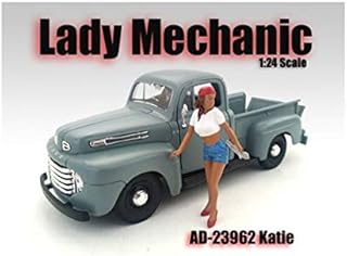American Diorama Figure: Lady Mechanic Katie 1:24 Scale