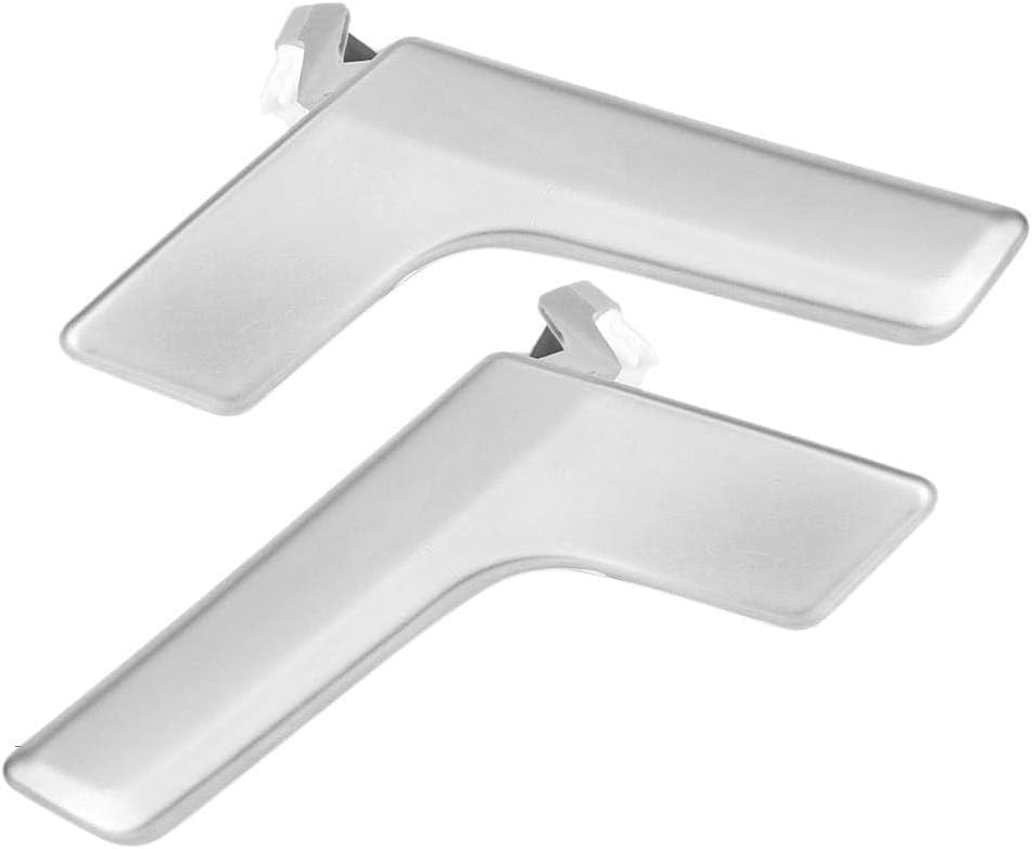 Aramox Pair Car Door Handle Kit,Left/Right Interior Door Handle Repair Silver Fit for -Benz C-Class 09-16/GLK 08-15