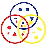 Learning Advantage 7102 Student Sorting Circles, Grade: 1 to 3 (Pack of 15)