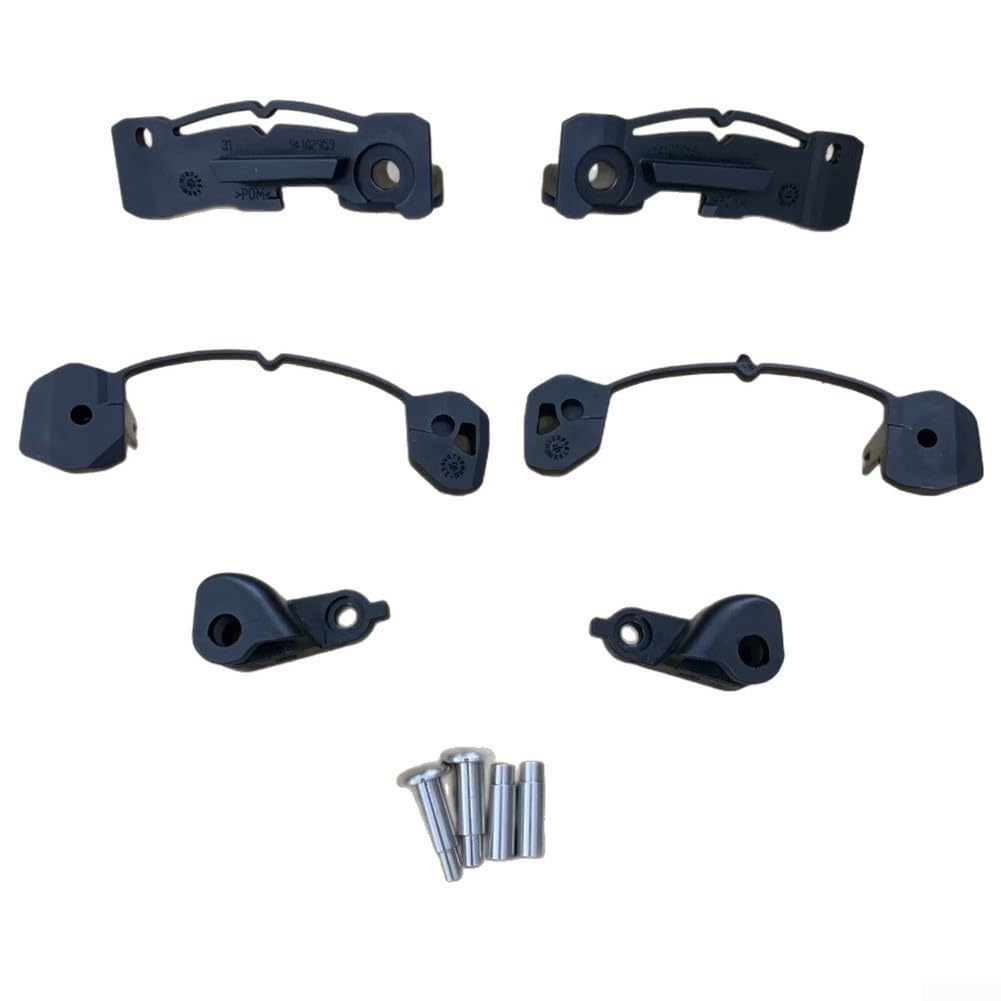 Kit guida scorrevole in plastica per serratura Smart W451