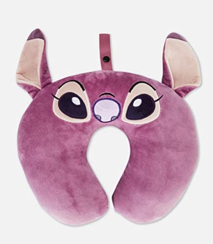 Nueva Disney Lilo & Stitch Angel Travel Almohada de Viaje para el Cuello Almohada de Apoyo para...