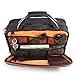 Flight Outfitters Lift XL Flight Bag, Durable Aviation 2-Headset Padded Pilot Bag, with Shoulder Strap, Lift XL (Black/Orange)