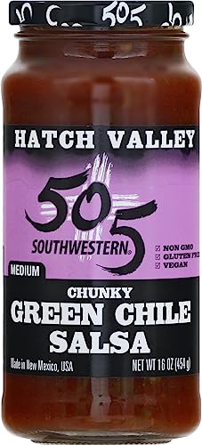 505 Southwestern Hatch Valley Green Chile Chunky Salsa
