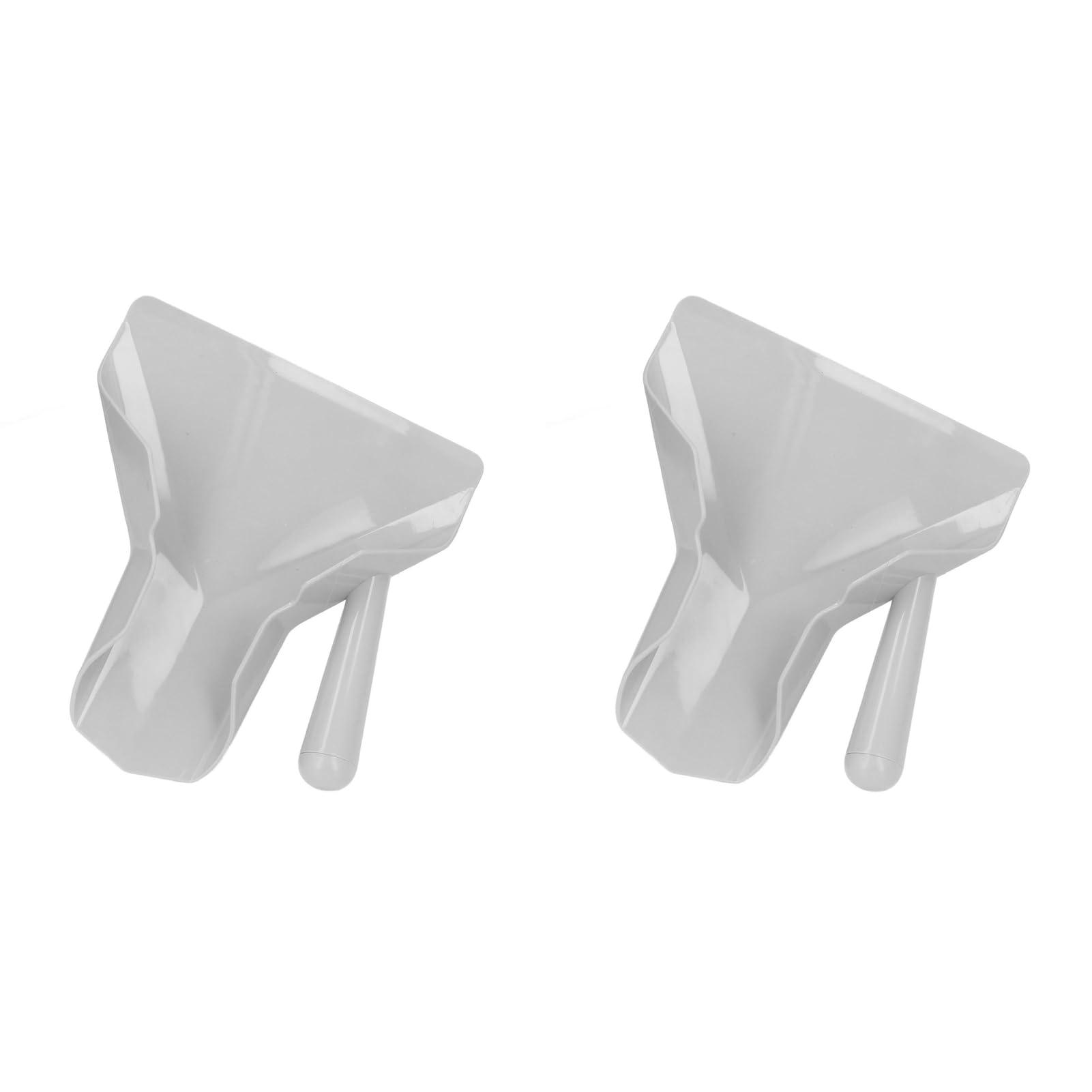 2 Pcs Kitchen Kitchen Tools, Handle PC Scoop Quick Bagging Versatile, Suitable For Chips, Popcorn, Nuts, Ice Cubes, Candy, Etc French Fries Shovel Non Slip for Kitchen