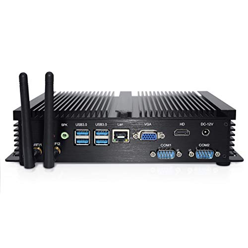 Mini Pc I3 Mini computadora de Escritorio, 4K HTPC, Windows 10 Pro NUC con Intel Core i3 6157U Indusitral Mini PC 8GB RAM, 128GB SSD,...