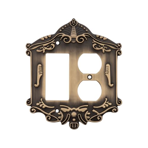 Image of Nostalgic Warehouse Victorian Light Switch Cover Plate