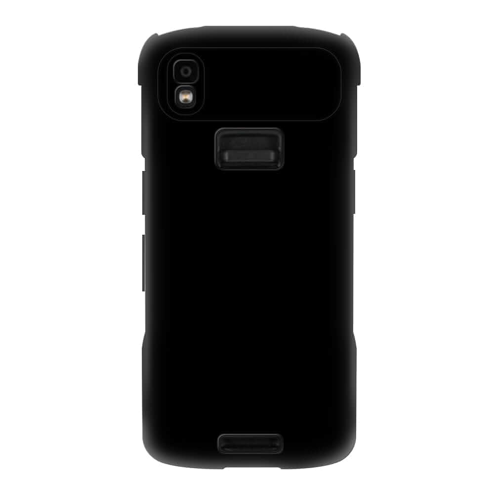 Phone Case for Zebra TC27 - Black 6" Slim Shockproof Protective Cover, Anti-Scratch Soft Silicone Rubber Gel Bumper Shell