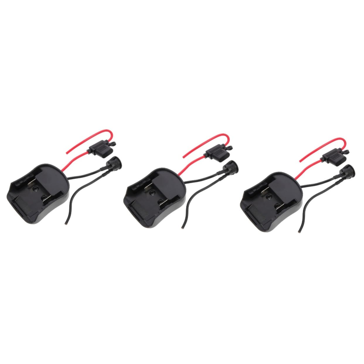 DOITOOL 3 Piezas Adaptador de batería Adaptador de Ruedas motrices de Corriente de Bricolaje Recargables bateria AA Recargable convertidor de Potencia para Juguete RC Base