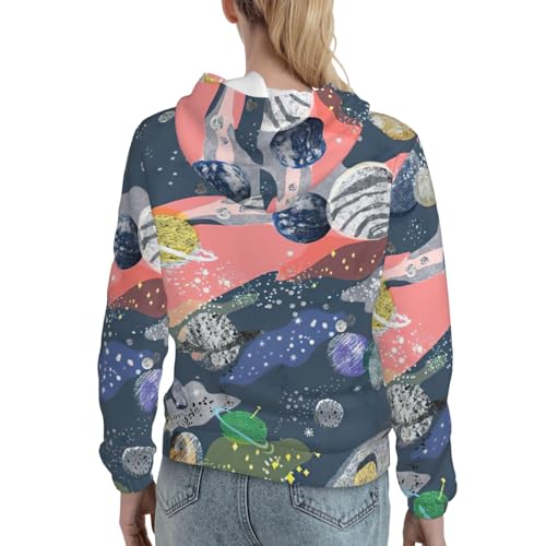 Sweat à capuche polyvalent femme pull ajusté de style moderne - 4