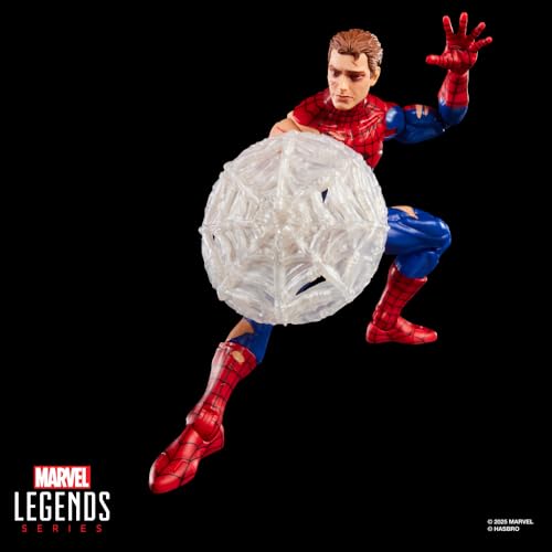 Marvel Legends Series Magic: The Gathering Figurine Spider Man endommagé au Combat avec Carte Premium Exclusive - vue 8