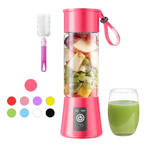 Image of Cordless Portable Personal Size Blender - 2026 Upgraded Smoothies Blender | 13 Oz BAP Free Traveling Juice Cup, 6 Stainless Steel Blades Freshly Squeezed Juice & Shakes in Picnic /Sports /Travel