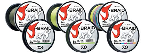 Image of Daiwa J-Braid 300M 8-Strand Woven Round Braid Line