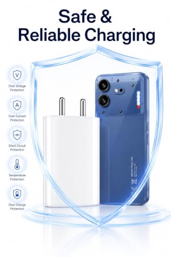 Image of Phone 4a 45W Type-C Rapidly Charging AdapterCompatible with Nothing Phone 4b /4a Pro /3a /3a Pro /2 /2a /2a Plus /CMF Phone 2 Pro, 45 watt USB C Fast Charging Adaptor(Support Up to 50W Charge)-White