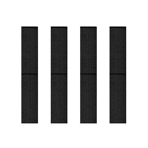 Hiboy Hoverboard Kart Accessories Adjustable Straps (Black, 4pcs)