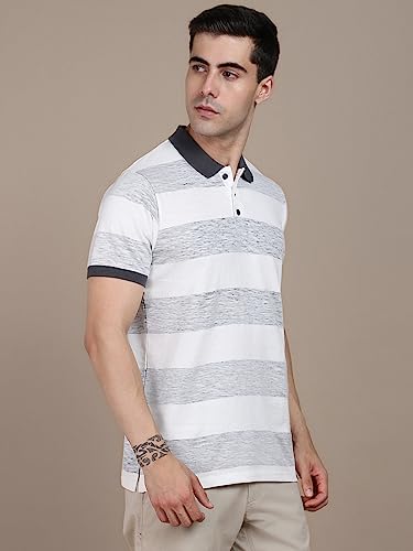 Image of Dennis Lingo - Men's Regular Fit Solid Polo T-Shirt (Cotton)