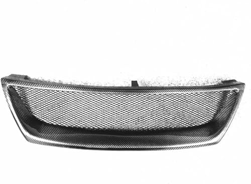 Calandre supérieure GS 2006-2007 : maille de pare-choc robuste en ABS gris version RHD