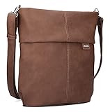 Zwei Mademoiselle M12 - Schultertasche 32 cm wood