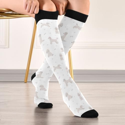 Image of Fisyme Socks for Women Men Warm Comfort Athletic Crew Running Hiking Cycling Compression Socks
