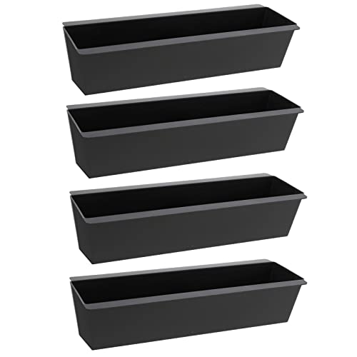 4X Pflanzkasten Kunststoff Europalette Hochbeet Blumenkasten Euro...