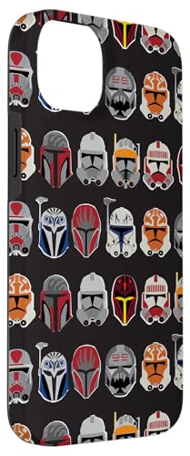 Coque iPhone 14 Plus Star Wars au bureau comme en déplacement look Clone Wars