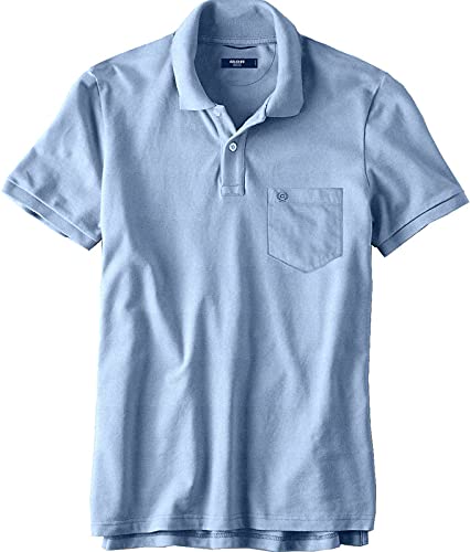 Image of Celsius Men's Half Sleeve Classic Solid Pique Polo with Pocket