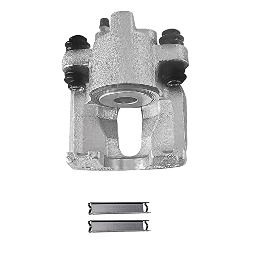 Image of Detroit Axle - Rear Brake Kit for Ford F-150 Expedition Lincoln Navigator | Blackwood Drilled & Slotted Brake Rotors Brake Calipers w /Brackets Ceramic Brake Pads Replacement
