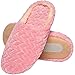 SAGUARO Chaussons Hiver pour Femmes Chaud Doublure Douce Chaussons Maison Antidérapant Confortable Chaussures d'intérieur, Slipper Rose 35/36