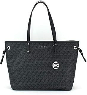 Michael Kors Drawstring Handbag 35F9STVT5V-001 , Black/Silver , Large