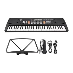 Électronique clavier Piano Orgue Électronique À 61 Touches Avec Microphone, Clavier Numérique, Piano Avec Affichage LED, Double Haut-parleur Stéréo Intégré - Les Beatles, Paul McCartney, John Lennon, RIngo Starr, George Harrison