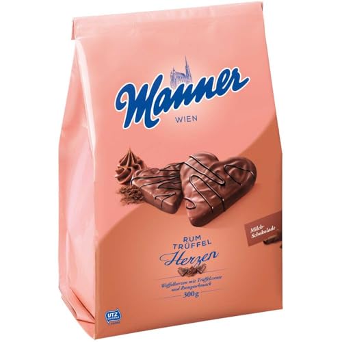 Manner Ron Trufa Corazones 300 g