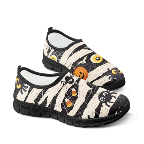 Image of Womens Slip On Walking Shoes Non Slip Loafer Breathable Holiday Travel Shoe Lightweight Casual Low Top Sneakers SizeUS 5.5-11.5