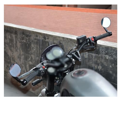 Espejos para extremo de barra universales moto FZ6 CB650r Monster 7
