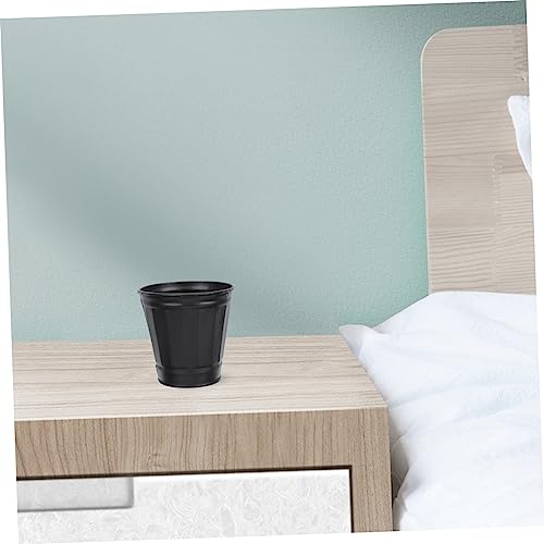 Pequeñas canecas de basura mini rectangulares con tapa, 2 unidades miniatura 7