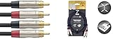 Stagg 25019326 Audio Twinkabel (2m, 2x Cinch Stecker)