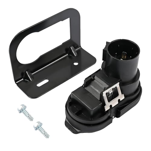 Magimaker 23404450 Trailer Brake Harness Towing 7-Pin Round / 4-Pin Flat Plug Connector Fit for GMC Canyon 2015-2022, for Chevrolet Colorado 2015-2022 Rear Bumper Trailer Tow Hitch Receptacle Plug