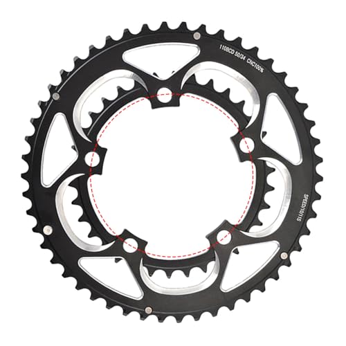 Lerpwige Bielas de aleación de aluminio de gran durabilidad para bicicletas de alto rendimiento para ciclismo de montaña eficiente, cadena de escalada