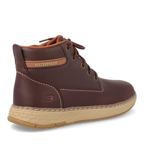 Image of Skechers Men's USA Garlan - Deno Round Toe Waterproof Lace Up
