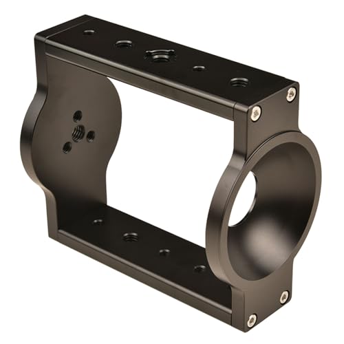 Adaptador de semiesfera a plano de 65mm y 75mm para trípode de cámara 5